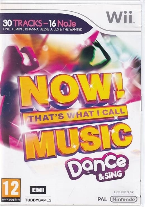 Now Thats What I Call Music Dance and Music - Nintendo Wii (B Grade) (Genbrug)